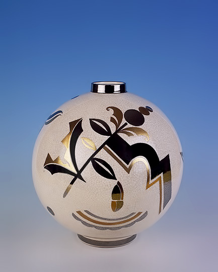 Josef-herbe-vase-433x539 Josef-HERBE jazz age spherical ceramic vase