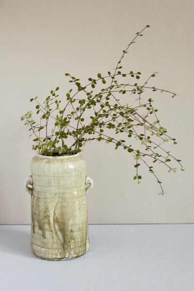 Estelle Martin-kamaka-pottery Kamaka Pottery Hanaire with Interned Top by Estelle Martin