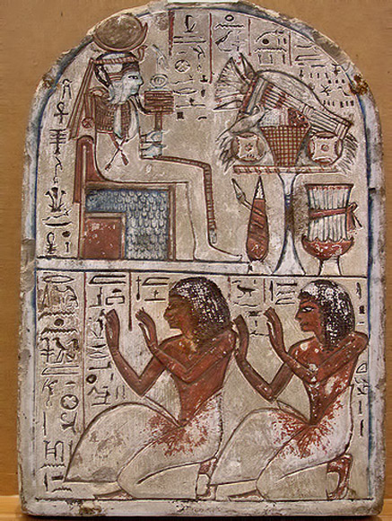 karomama-meryetmut-stela-437x580 Karomama Meryetmut- Louvre Museum