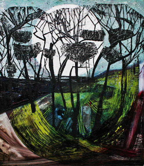 kate-elsey-painting-495x572 kate_elsey_study_for_metung_wetland_ti_trees_oil_on_canvas_84cmx74cm