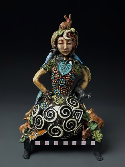 Katherine-Gullo-Ceramics.jpg-437px-583px Katherine Gullo Ceramic figurine