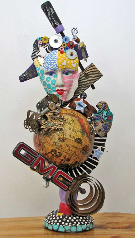 Keri-Joy-Colestock-Out-Of-This-World Keri-Joy-Colestock multi media sculpture