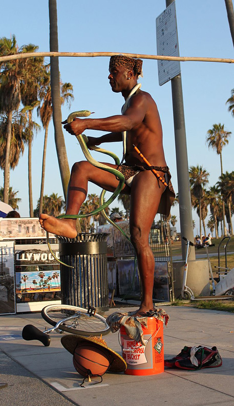 king-solomon-the-snake-charmer-457x792 King Solomon the Snake Charmer on the Venice boardwalk Jelson25