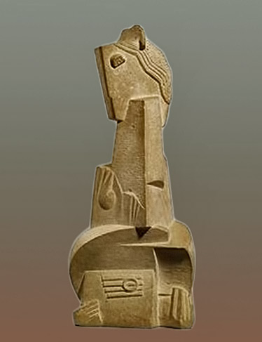 Henri-Laurens-sculpture-La-femme-à-la-guitare La-femme-à-la-guitare---Henri-Laurens---1919-23 Christies