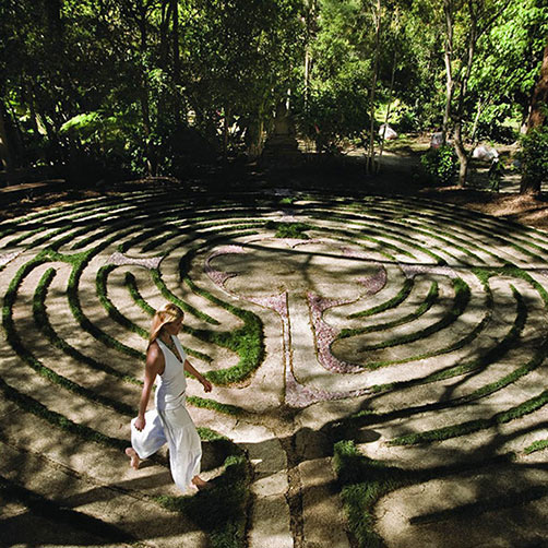 the-labryinth Girl traversing-the-labryinth