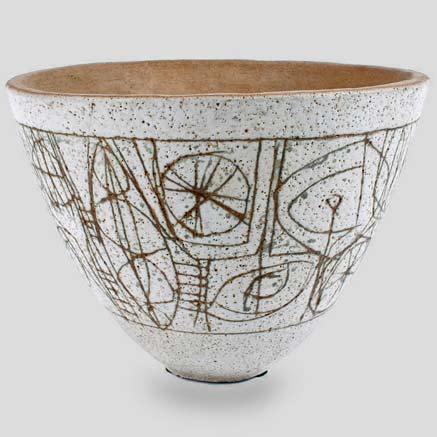 Clyde-Burt-bowl Large-Clyde-Burt-Bowl-United-States-1950's-60s