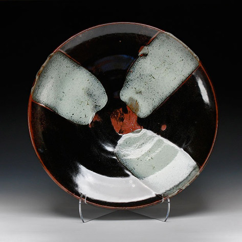 Warren-MacKenzie-ceramic-plate Large-Platter---Warren-MacKenzie