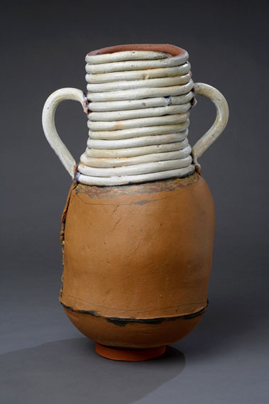 Nancy-Selvin-Large-Rutile-Pot Large-Rutile-Pot,-26x18inch-diameter,-2014 Nancy Selvin