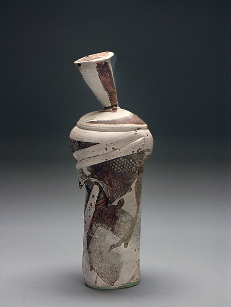 figurative-vessel-larry-white-475x633 Larry White Untitled-figurative-vessel,-1979;-made-in-California;-stoneware-raku