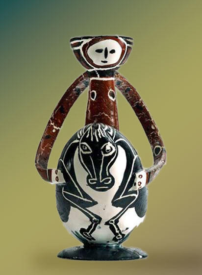 Le-cavalier,-Pablo-Picasso,-1950 Le cavalier,-Pablo Picasso,-1950