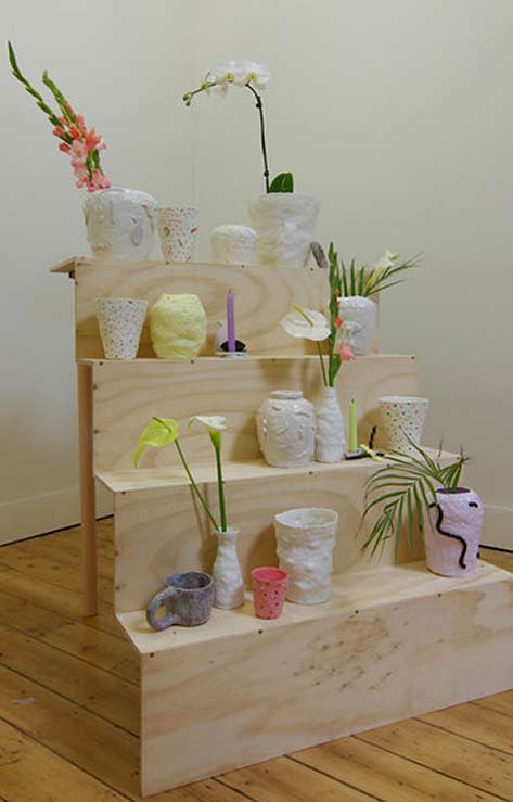 Leah Jackson-ceramic-display leah-jackson ceramic vessels