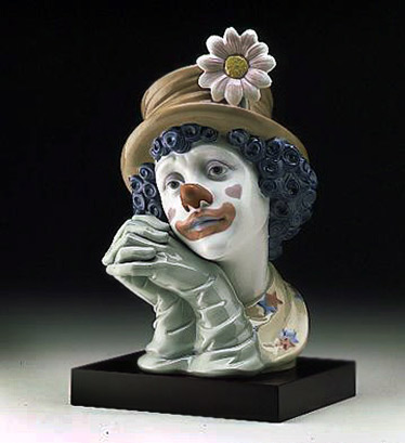 clown-bust-lladro-374x409 Lladró porcelain figurines