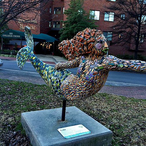 Lola-the-mosaic-mermaid---Mermaid-Parade-Norfolk-Virginia Lola the mosaic mermaid on Mermaid Parade Norfolk Virginia