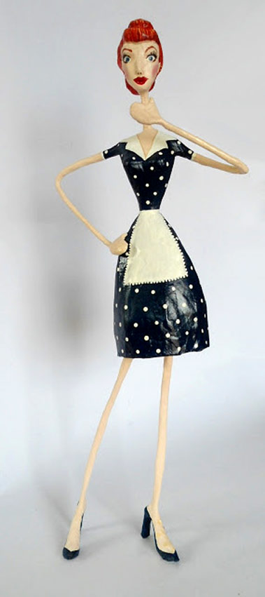 Lucille-Ball---White-Apron Lucille Ball---White Apron -- Tato Correa