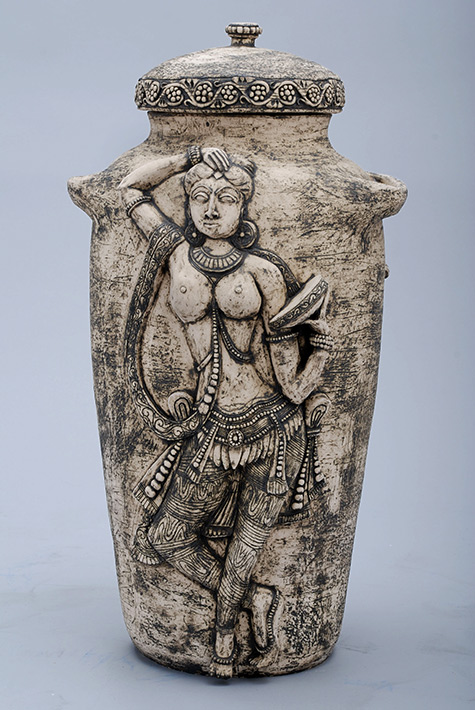 Manjyot-Ghataora-lidded-jar-475x710 Manjyot Ghataora scgraffito lidded jar