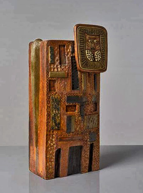 Marcello-Fantoni-(1915-2011)---Lion,-enamelled-ceramics, Marcello-Fantoni-(1915-2011)---Lion,-enamelled-ceramics,