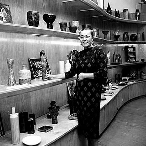 Mari-Simmulson Mari Simmulson, designer for Upsala Ekeby