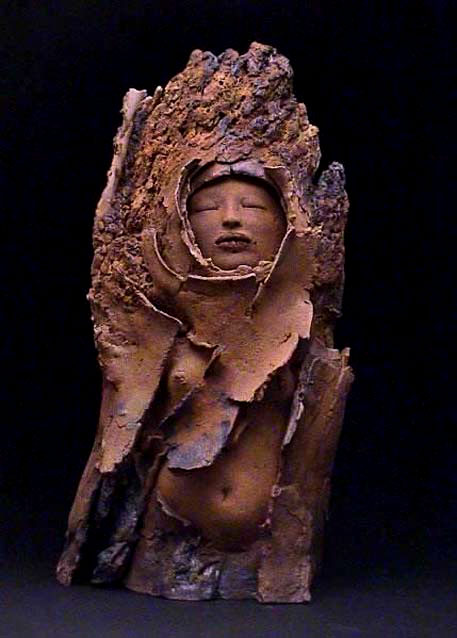Marika-Baumler-=- Marika-Baumler-ceramic female bust