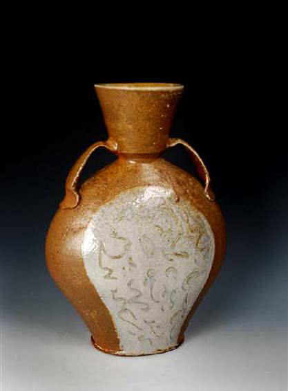 oval-flask-mark-shapiro-417x565 Mark Shapiro,--Wide Oval Flask with Handles