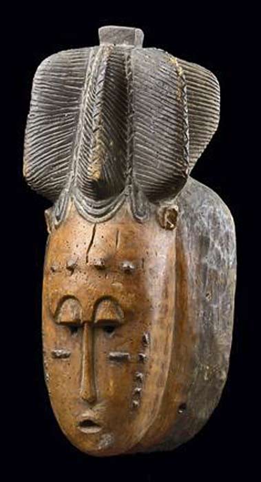 Ivory-Coast-mask Mask-of-the-'mblo'-group-from-the-Baule-people-of-the-Ivory-Coast