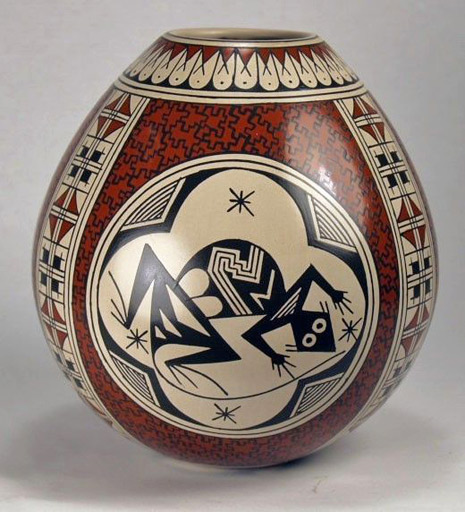 nancy-heras-de-martinez-pot-465x512 Mata-Ortiz-Pottery-by-Nancy-Heras-de-Martinez