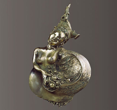 Sahra-Abdallah-Khodja-sculpture Maternity-2000-SAK-Sculptures---SCULPTURES-EN-BRONZE-Sahra-Abdallah-Khodja