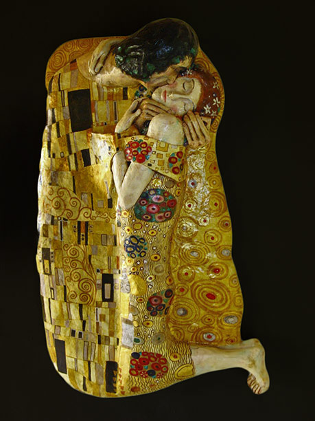Mauricio-Perez-Klimt-in-gold Mauricio Perez Klimt in gold