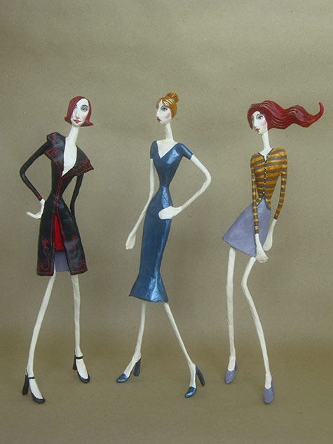 Mauricio-Perez-paper-mache-figures Mauricio Perez paper mache figures models