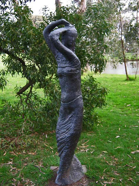 Karl-Duldig-the-myth-of-Echo mcclelland-gallery-permanent-collection Karl Duldig - the myth of Echo - female sculpture figure