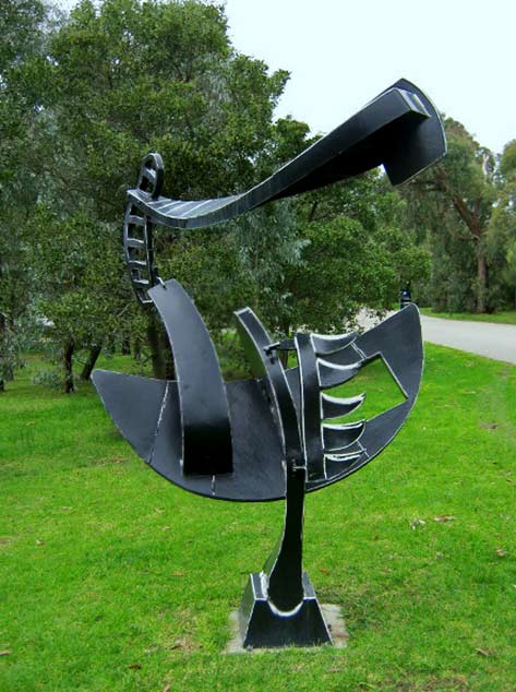 geoffrey-bartlett-sculpture mcclelland-gallery-permanent-collection-geoffrey-bartlett-sculpture 'Rise of the Flowering Plant'