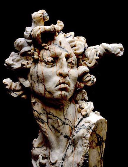 Mexican-sculptor-javier-marin medusa-sculpture-by-javier-marin