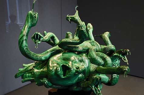 Medusa-Verde--Damien Hirst-Mauro-Eugenio-Atzei-f;ickr Medusa-Verde--Damien Hirst-Mauro-Eugenio-Atzei-f;ickr