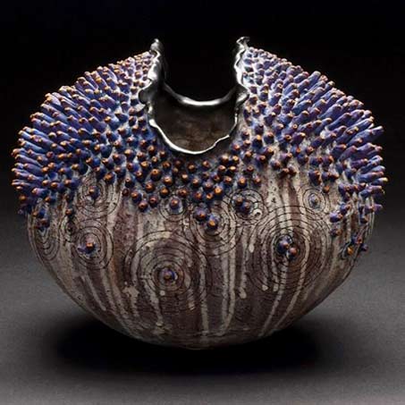 Melanie-Ferguson--ceramic-urchin Melanie Ferguson--ceramic Urchin @Cavin Morris gallery NYC.