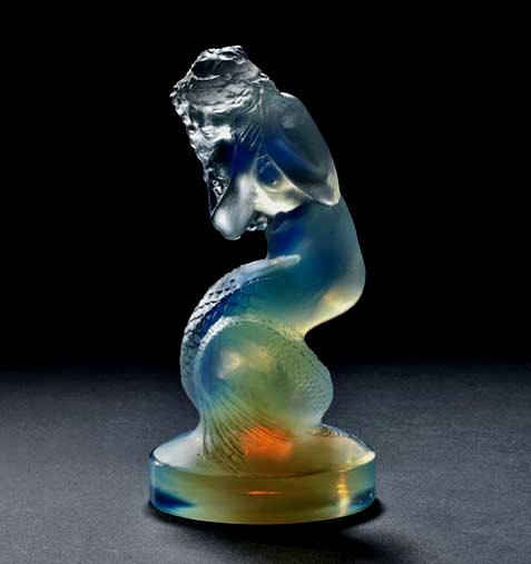 mermaid-Lalique-statuette-in-1920,-Naïade-(Large-Mermaid) Rene Lalique statuette in 1920 Naïade (Large-Mermaid)
