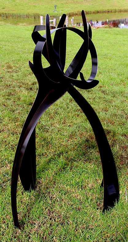 Metalicus-floribunda-Jen-Mallison Metalicus-floribunda-Jen-Mallison black metal abstract sculpture