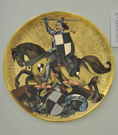 german-mettlach-plate-394x452 Mettlach-plate - kinght riding horse