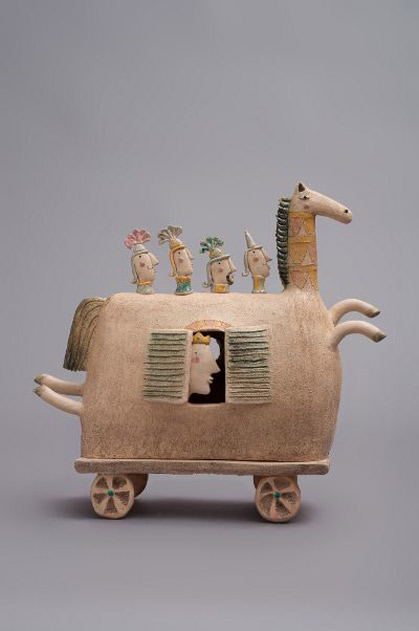 Michele-Fabbricatore-Italian-figurine Michele-Fabbricatore trojan horse
