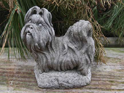 Shi-Tzu-Dog-Statue- Mini-Shi-Tzu-Dog-Statue