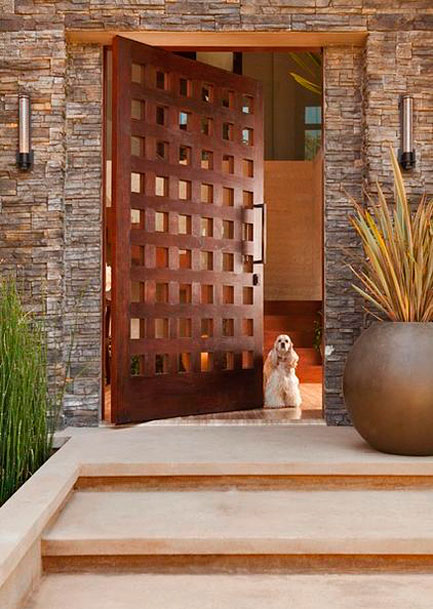 Michael Fullen-by-design Modern-front-door-by-Michael Fullen Design Group.