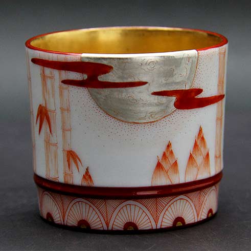 Moonlit-cup-Yoshimura-Mariko Moonlit tea cup-Yoshimura Mariko