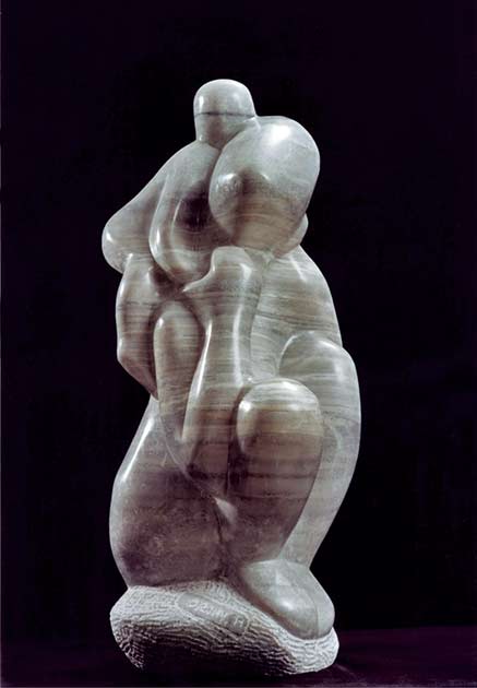 Mother-&-Child-ShimonDrory Shimon Drory mother child sculpture