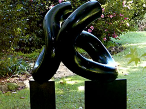 Nero-on-Edge-by-Malcolm-Utley Nero-on-Edge-by-Malcolm-Utley black abstract sculpture