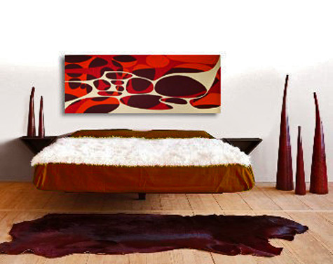 mid-century-style painting-bruce-yager-475x376 New-Mexico-Artist-Bruce-Yager-Jetsetretrodesign-etsy