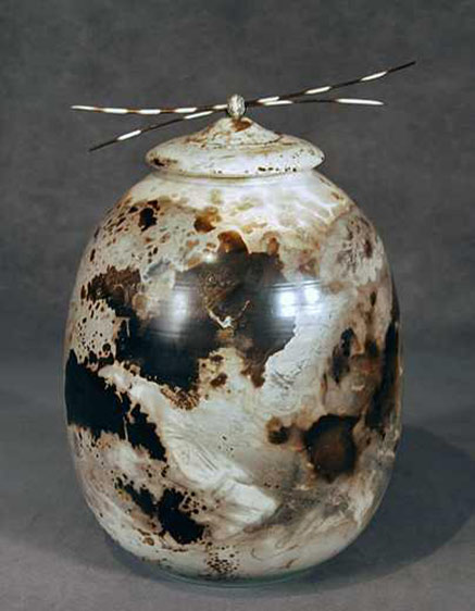 Nguni-Jar-Donve-Branch Nguni-Jar-Donve-Branch lidded vessel