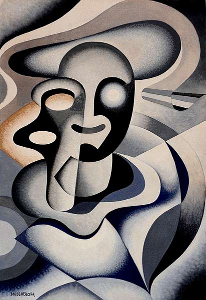 nicola-diulgheroff-futurist-painting nicola-diulgheroff-la-madre-the-mother-1930