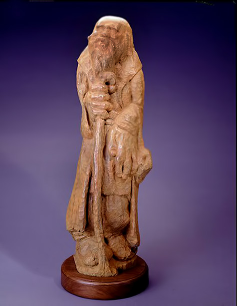 bronze-sclpture-nicola-ferrin-475x614 Nicolai Fechin-(1881---1955),-Large Pilgrim, Bronze Cast-1997