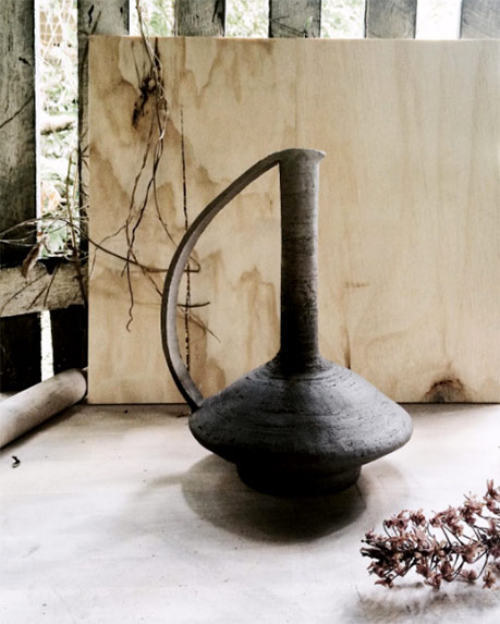 Nicolette-Johnson-ceramic-jug Nicolette-Johnson-long handle ceramic-jug