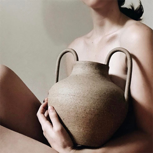 Nicolette-Johnson-pottery Nicolette-Johnson-pottery twin handles