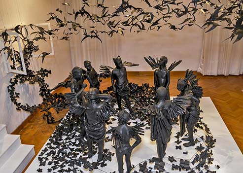 Nigeria-Peju-Alatise-Flying-Girls-2017 Nigeria-Peju-Alatise-Flying-Girls-2017 -- Photo-Courtesy-Peju-Alatise-noresize Nigerian-Pavilion-installation