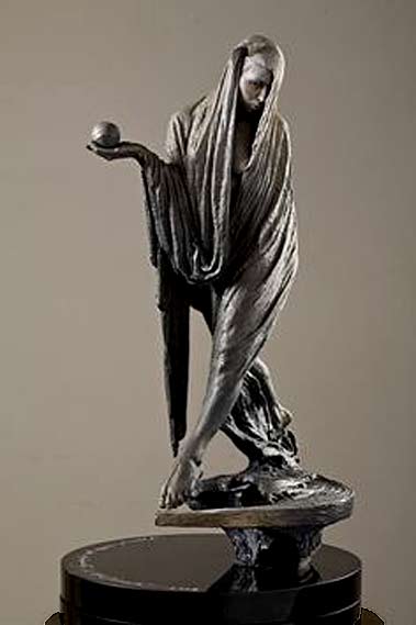 Richard-MacDonald-Nightfall-sculpture Nightfall-2008-Bronze-Edition-of-20-23-x-12-x-10-inches-Richard-MacDonald